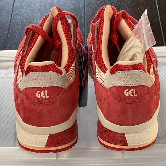 DS 2016 ASICS GEL LYTE 3 III “STRAWBERRIES & CREAM” H64BK-2108 MENS SHOES SZ 9 - Picture 9 of 11